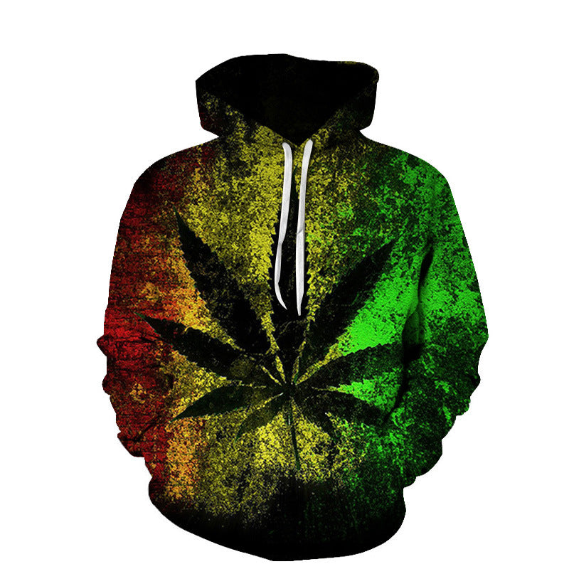 Beach Maple Leaf Sport Hoodie